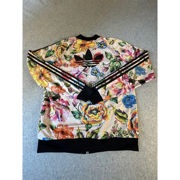 Adidas Womens Track Top Bomber Jacket Size US 8 (M) - Picture 2 of 10